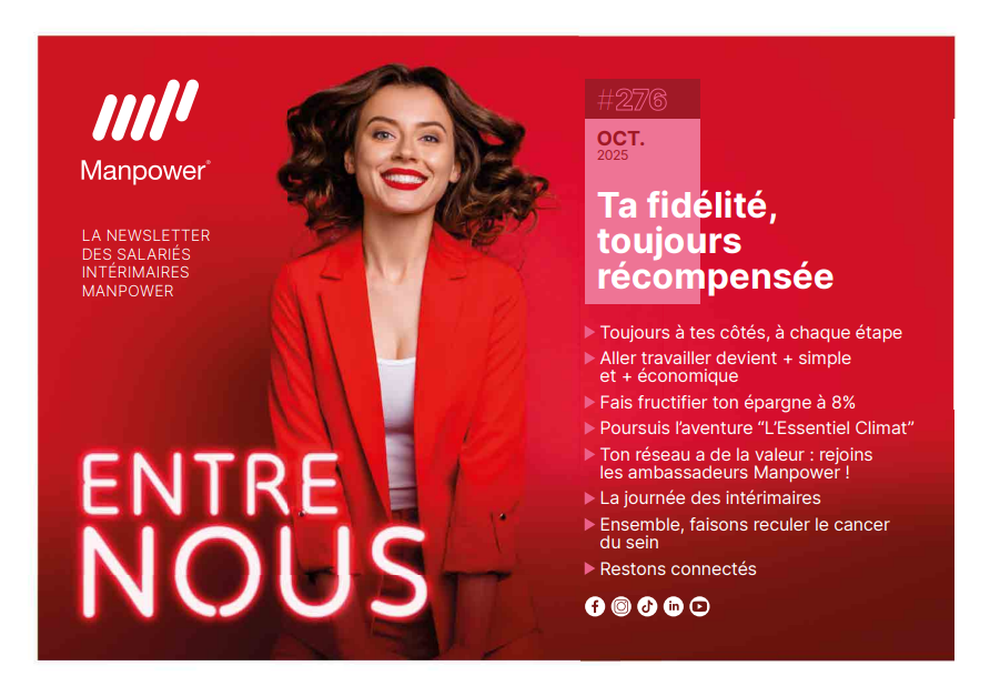 Ta fidélité, toujours récompensée